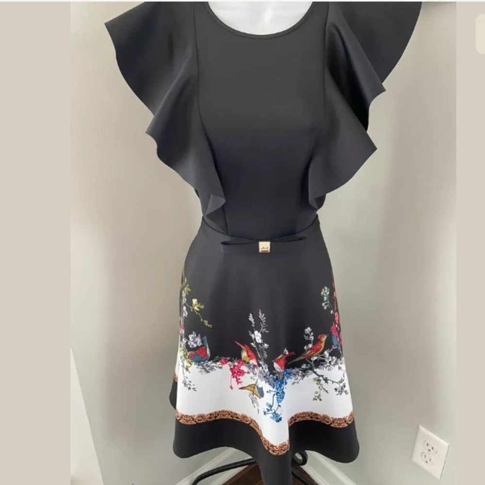 Ted Baker Shaelin Flutter Floral Dress